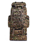 100L 75ltr Large Outdoor Tactical Backpack BackPacks BushLine Jungle Camo 100ltr