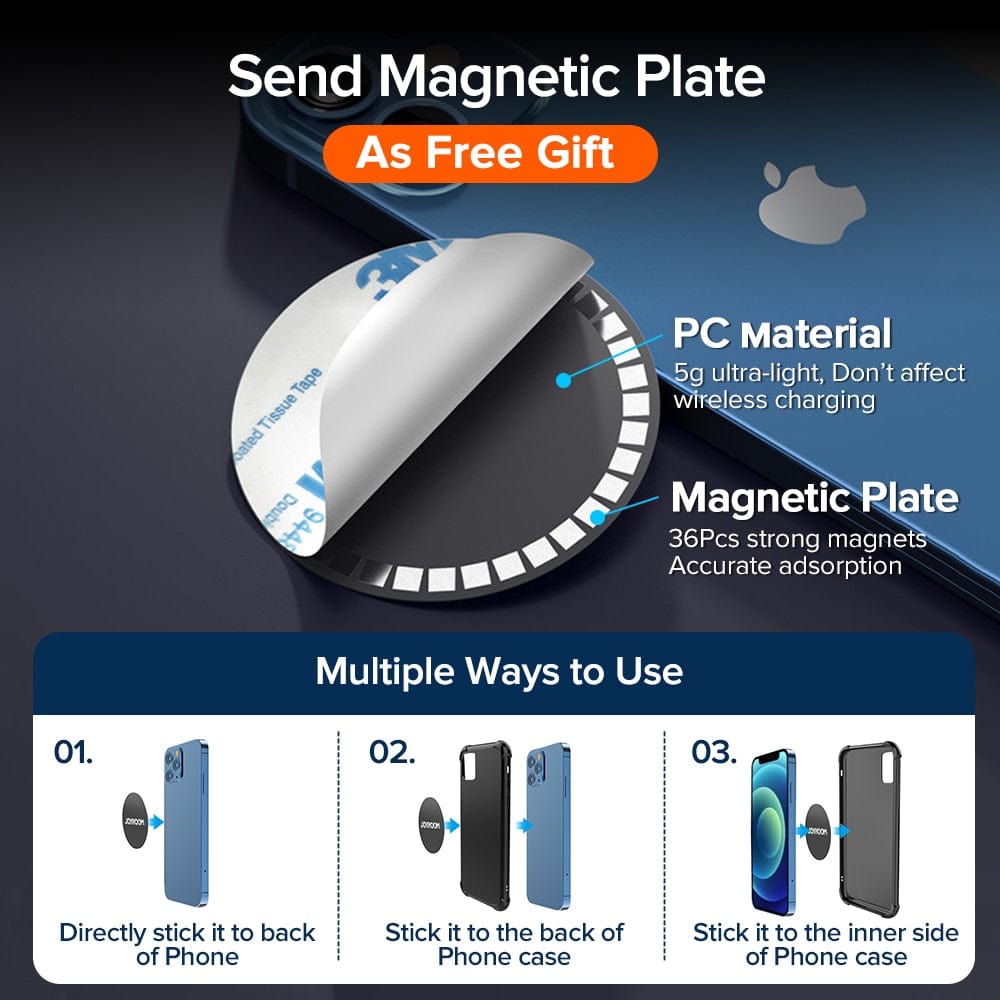 15W Magnetic Car Phone Holder Wireless Charger wifi & wireless  BushLine