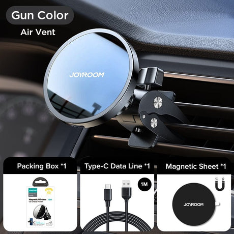 15W Magnetic Car Phone Holder Wireless Charger wifi & wireless  BushLine