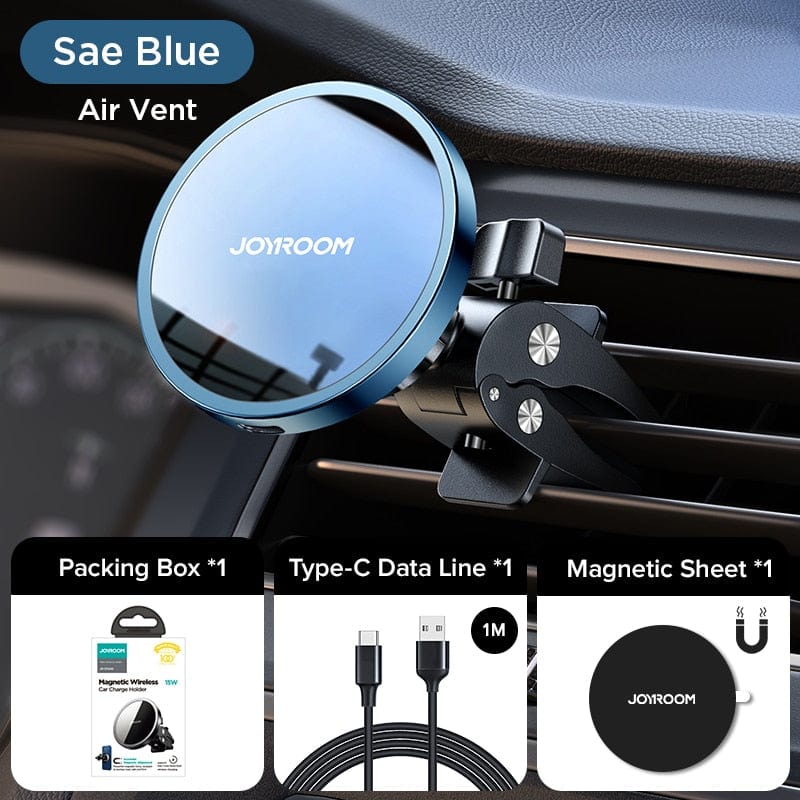 15W Magnetic Car Phone Holder Wireless Charger wifi & wireless  BushLine