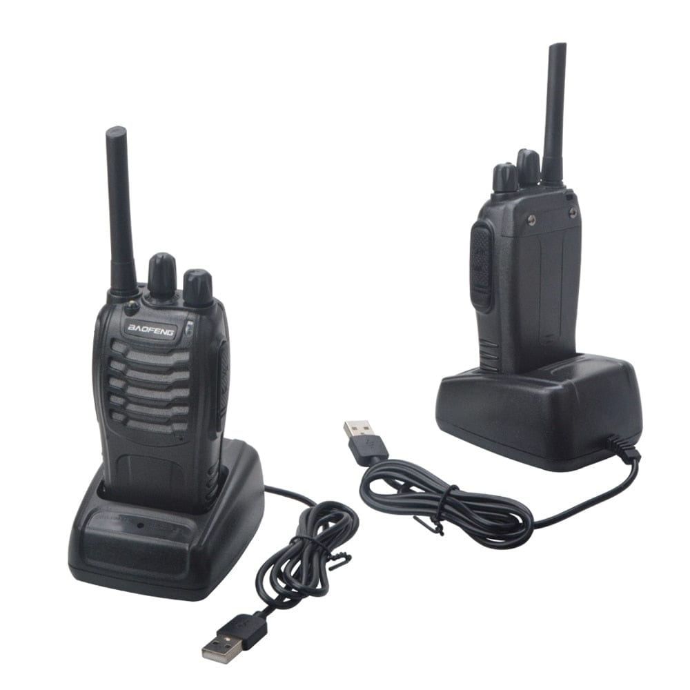 2 Peace set Walkie Talkie two way radio BF-88E Smart Technology  BushLine