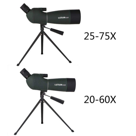 20-60x60 & 25-75x70 Spotting Monocular Telescope Optics  