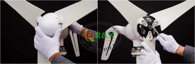 400W  Horizonal Wind Power Generator solar power  BushLine