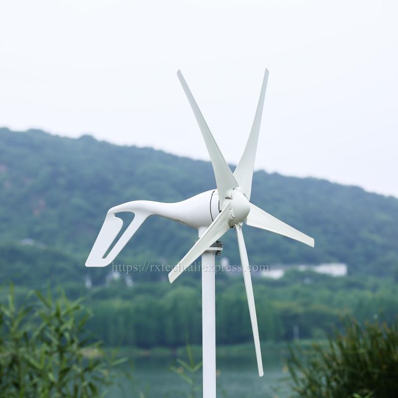 400W Horizonal Wind Power Generator solar power BushLine 12V 5 Blades, 400W