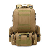 55L-70L Molle Tactical Backpack 4in1 BackPacks  