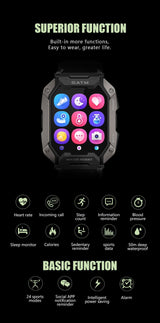 5ATM FC20 Ultra Smart Watch Carbon Watchs  BushLine