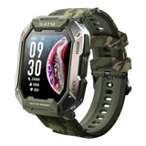 5ATM FC20 Ultra Smart Watch Carbon Watchs BushLine Camouflage Green