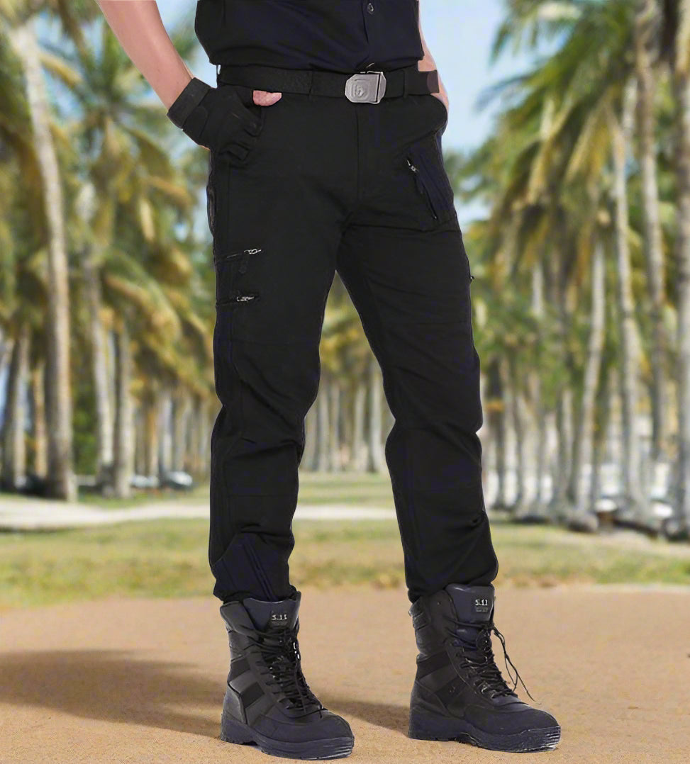 Practical Tactical Outdoor Long Pants  Black 
