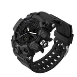 6030 Sports Military Quartz Watch Watchs BushLine Black Black