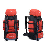 90L and 80L Hiking Camping Backpack BackPacks BushLine 90L Red Bag