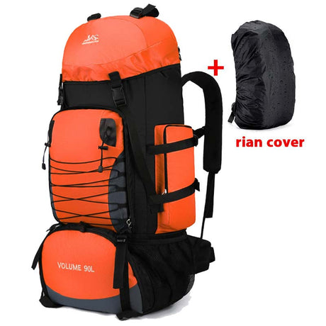 90L and 80L Hiking Camping Backpack BackPacks BushLine 90L Bag and Cover OG