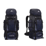 90L and 80L Hiking Camping Backpack BackPacks BushLine 90L Dark Blue Bag