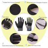 Anti Impact & Anti Cut Gloves Hi-Vis & Safety  BushLine