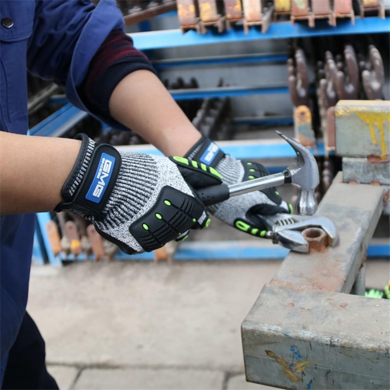 Anti Impact & Anti Cut Gloves Hi-Vis & Safety  BushLine