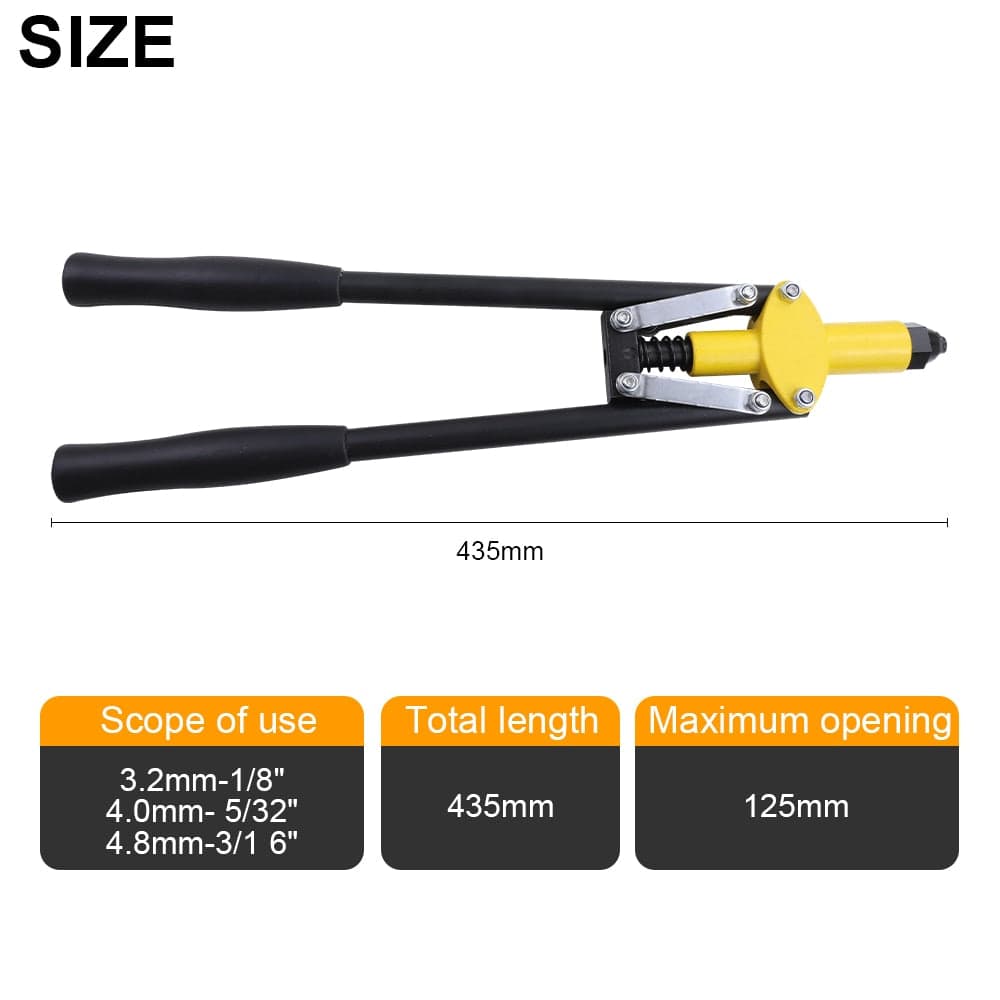 BESTIR Rivet Gun 3.2mm-4.8mm tools  BushLine