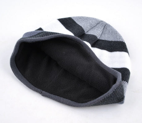 Beanie Knitted Wool Fleece inner Hat Thermal & Wool Beanies  