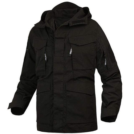 Black Snake M65 Military Field Jacket Outdoor Clothing BushLine BLACK S