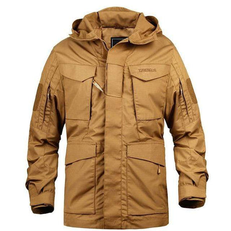 Black Snake M65 Military Field Jacket Outdoor Clothing BushLine BROWN S