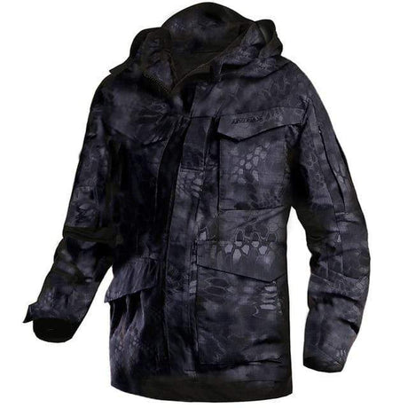 Black Snake M65 Military Field Jacket Outdoor Clothing BushLine Snake Black S