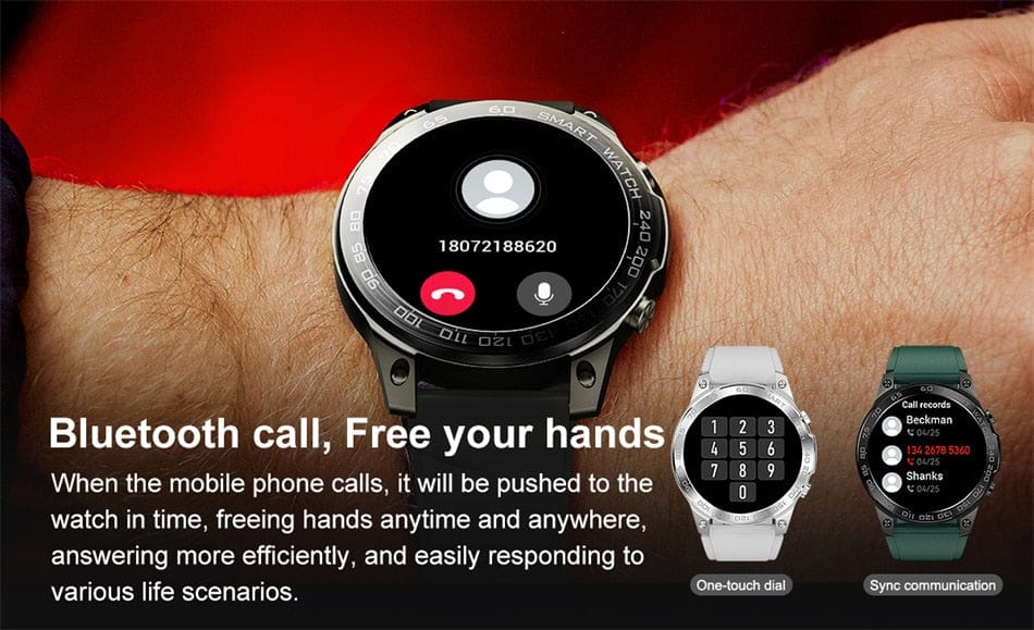 Bluetooth Smart Tracker Smartwatch 30mtr Depth Watchs  BushLine