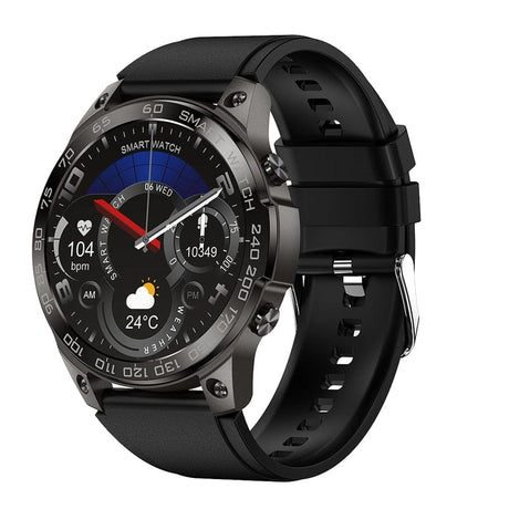 Bluetooth Smart Tracker Smartwatch 30mtr Depth Watchs BushLine black