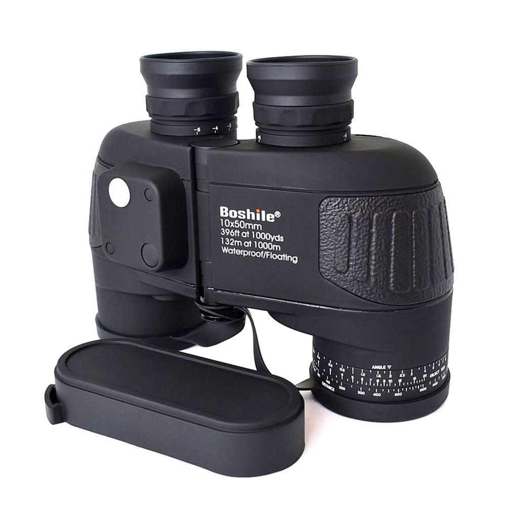 Boshile 10x50 Digital Compass Range Finder Binoculars Binoculars  