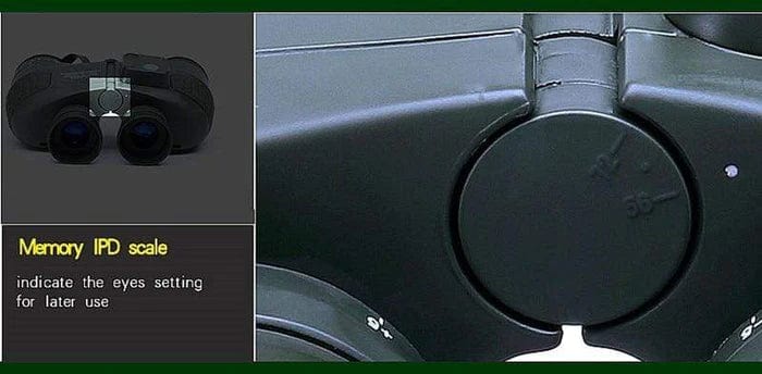 Boshile 10x50 Digital Compass Range Finder Binoculars Binoculars  BushLine