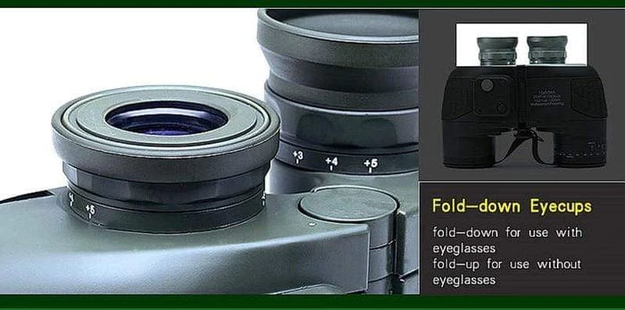 Boshile 10x50 Digital Compass Range Finder Binoculars Binoculars  BushLine