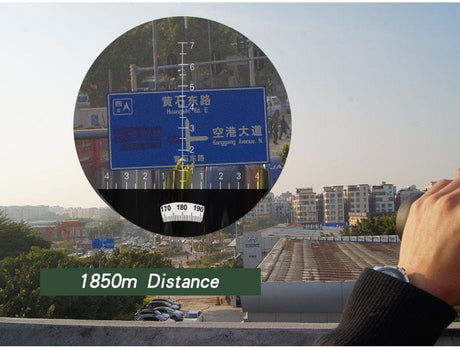 Boshile 10x50 Marine Binoculars Compass & Rangefinder Binoculars  