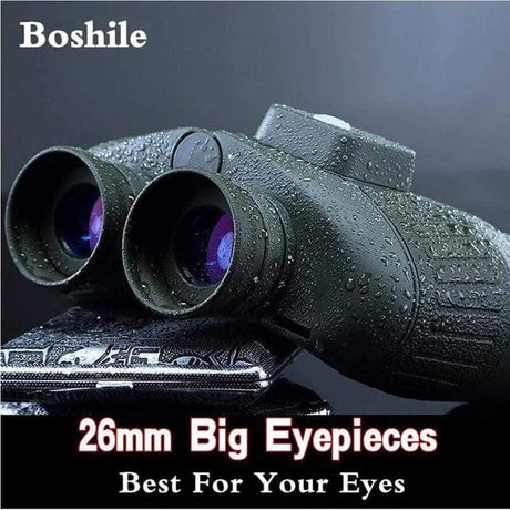 Boshile 10x50 Marine Binoculars Compass & Rangefinder Binoculars  