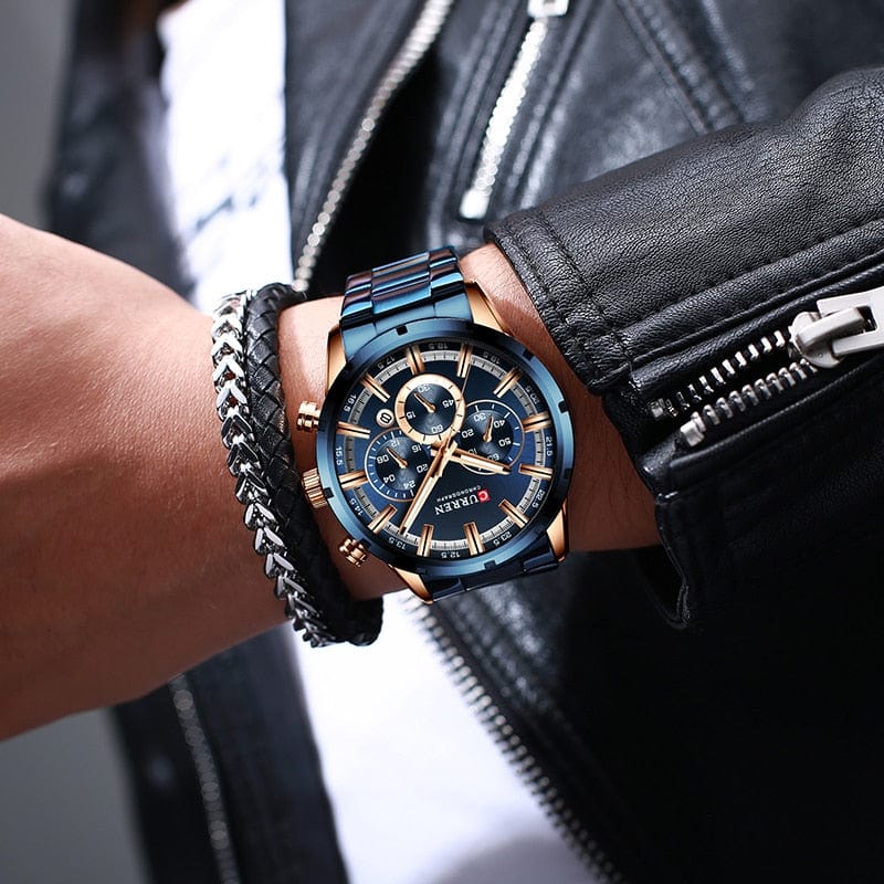 CURREN 8355 Luxury Sports Quartz Waterproof Watchs  BushLine