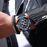 CURREN 8355 Luxury Sports Quartz Waterproof Watchs  BushLine