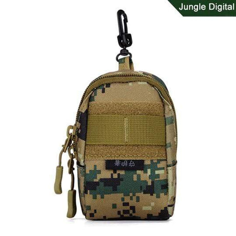 Camera Utility Pouch Molle Belt or Bag Helmet & Pack Accessories BushLine Jungle Digital