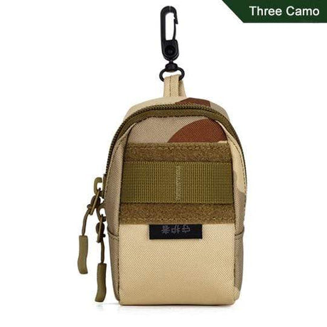 Camera Utility Pouch Molle Belt or Bag Helmet & Pack Accessories BushLine Three Camo