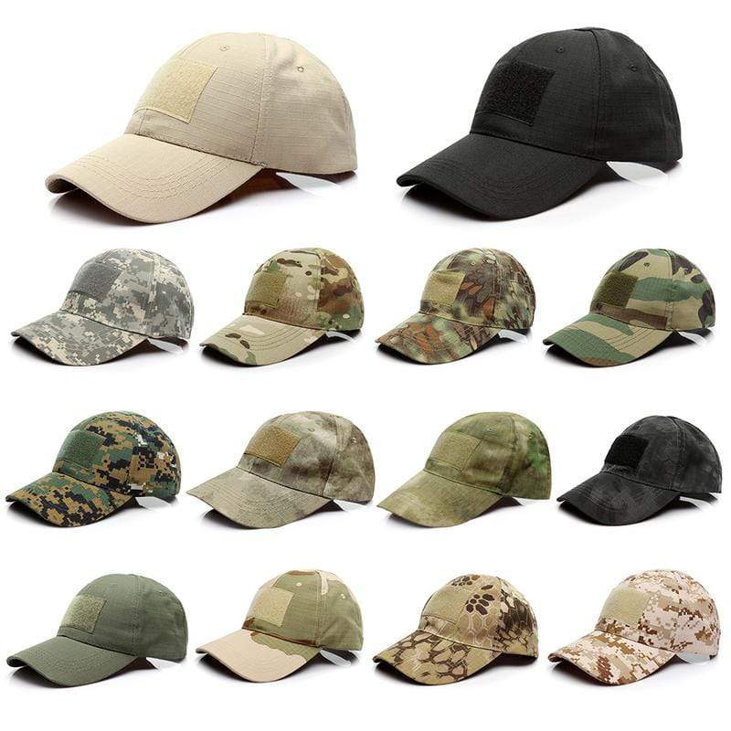 Camo Outdoor Adventure Cap 14 Designs tactical hats  BushLine