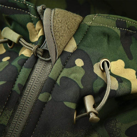 Camouflage Fleece Jacket Windbreaker Outdoor Clothing  