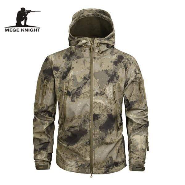Camouflage Fleece Jacket Windbreaker Outdoor Clothing  