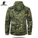 Camouflage Fleece Jacket Windbreaker Outdoor Clothing  