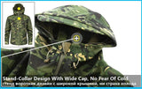 Camouflage Fleece Jacket Windbreaker Outdoor Clothing  BushLine