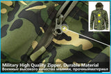 Camouflage Fleece Jacket Windbreaker Outdoor Clothing  BushLine