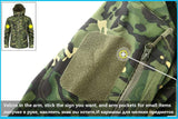 Camouflage Fleece Jacket Windbreaker Outdoor Clothing  BushLine