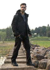 Camouflage Hooded Fleece + Pants Combo jackets  BushLine