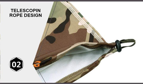 Camouflage Neck &  Face Sun Germ Shield Outdoor Clothing  