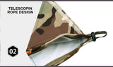 Camouflage Neck &  Face Sun Germ Shield Outdoor Clothing  BushLine