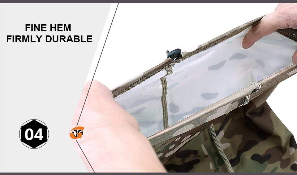Camouflage Neck &  Face Sun Germ Shield Outdoor Clothing  BushLine