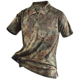 Camouflage Polo Shirt 'Fast Dry' tacticle clothing  BushLine