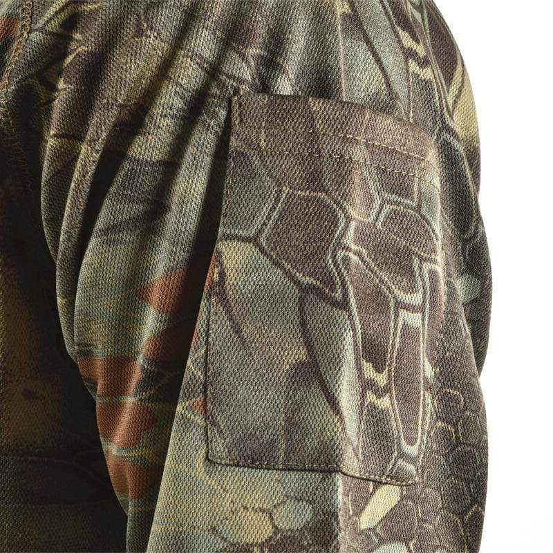 Camouflage Polo Shirt 'Fast Dry' tacticle clothing  BushLine