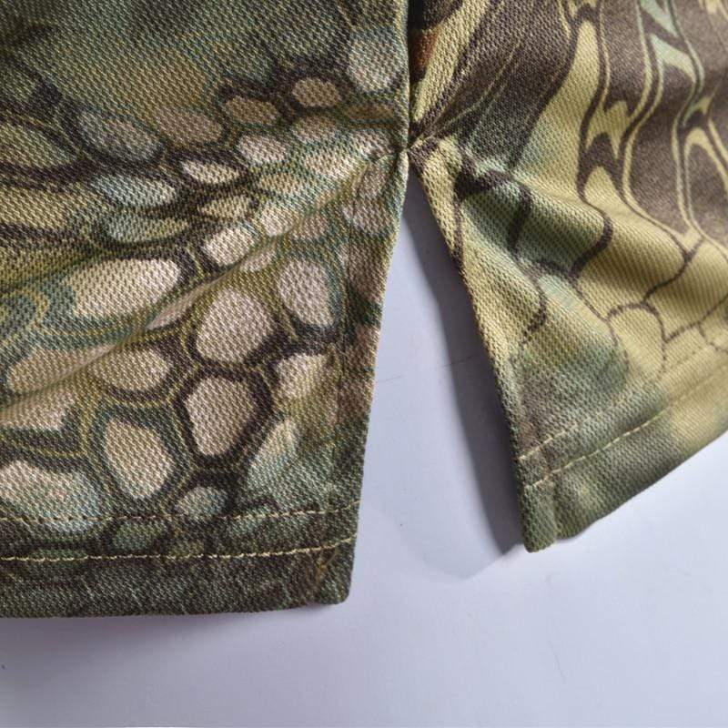 Camouflage Polo Shirt 'Fast Dry' tacticle clothing  BushLine