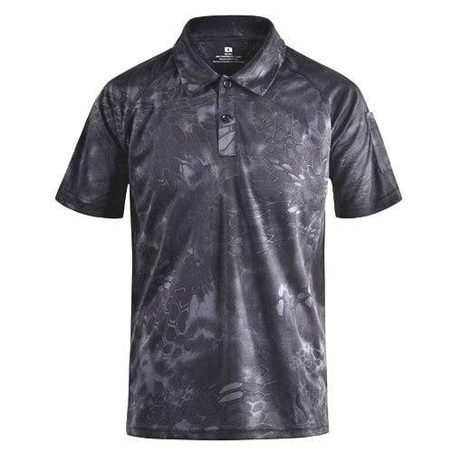 Camouflage Polo Shirt 'Fast Dry' tacticle clothing BushLine TYP M