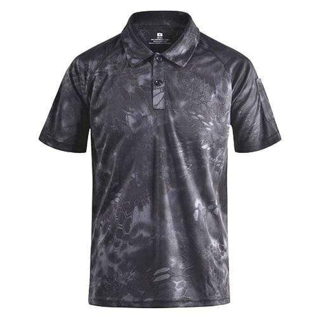 Camouflage Polo Shirt 'Fast Dry' tacticle clothing BushLine TYP M